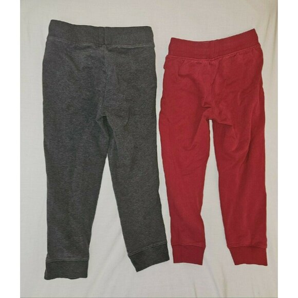 Primary 2pk Gray/Red Joggers 6 - Picture 4 of 6